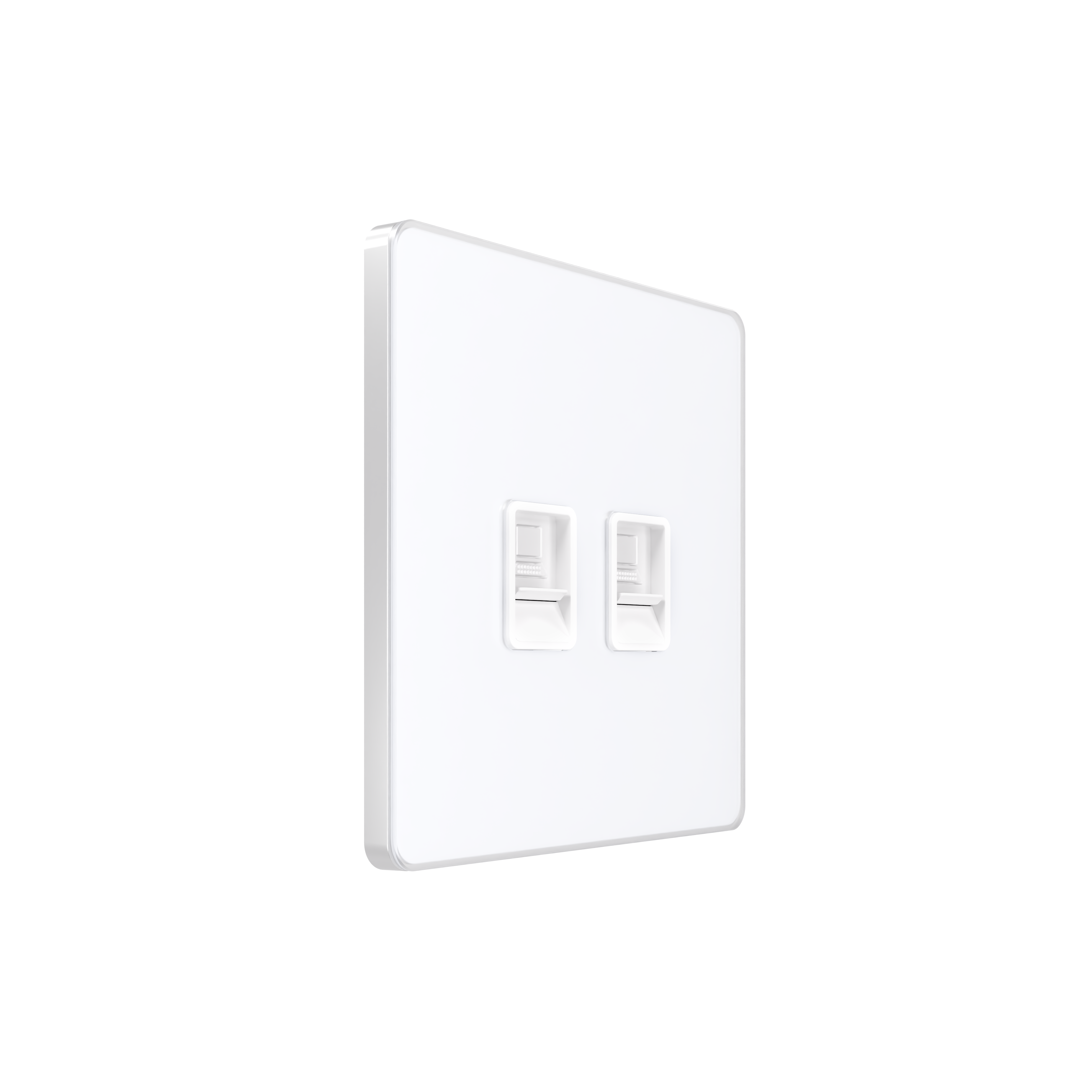 Systeme Electric Systeme Infinity Арктический лед Розетка информационная RJ-45 кат.5e 2-я