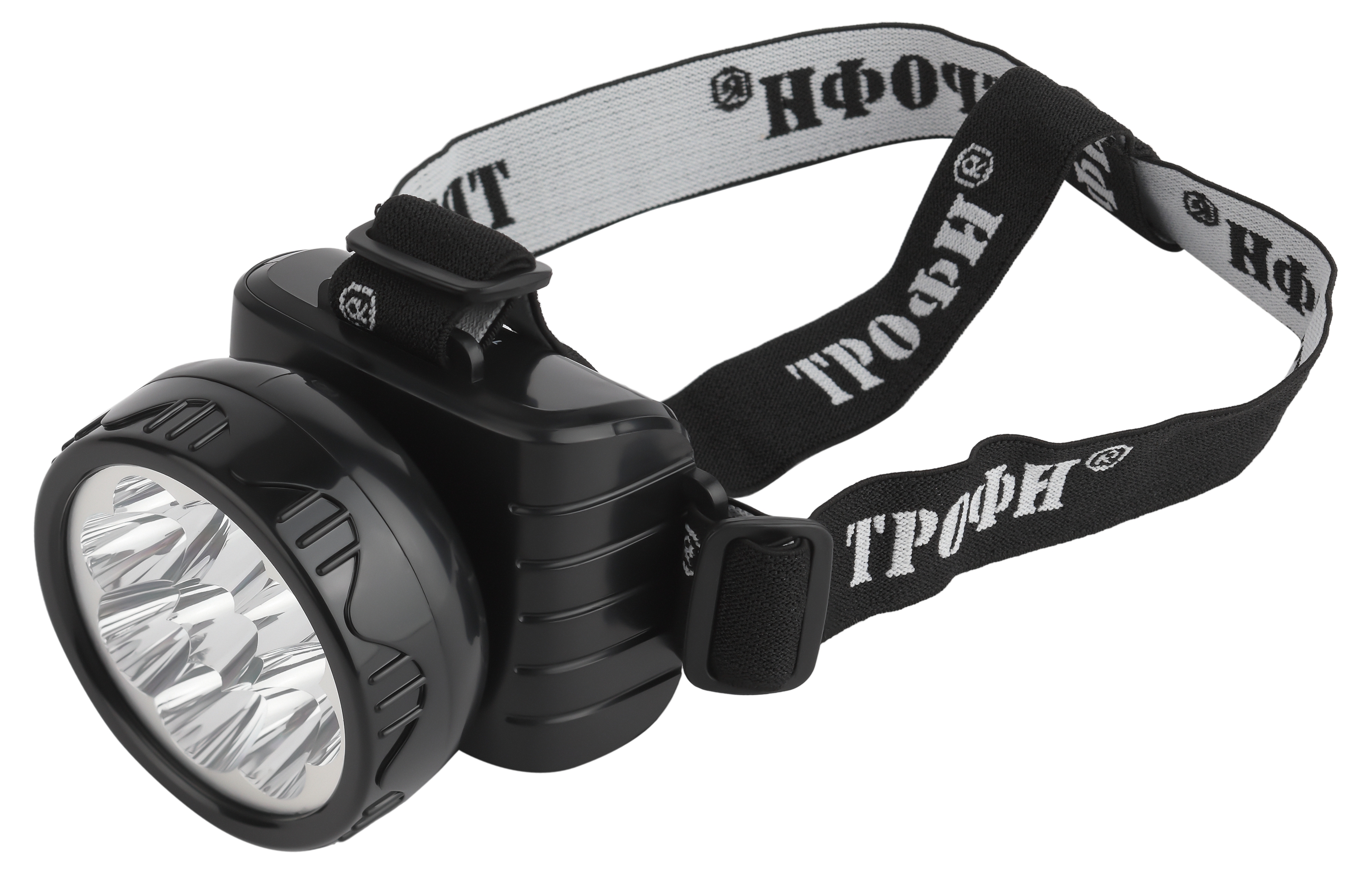 ТРОФИ TG9 Фонарь Акку налобный 4V0.9Ah, 9xLED, ЗУ 220V