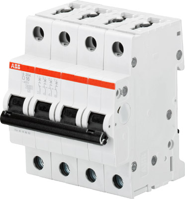 ABB Выключатель автоматический 4-полюсной S204M D0.5