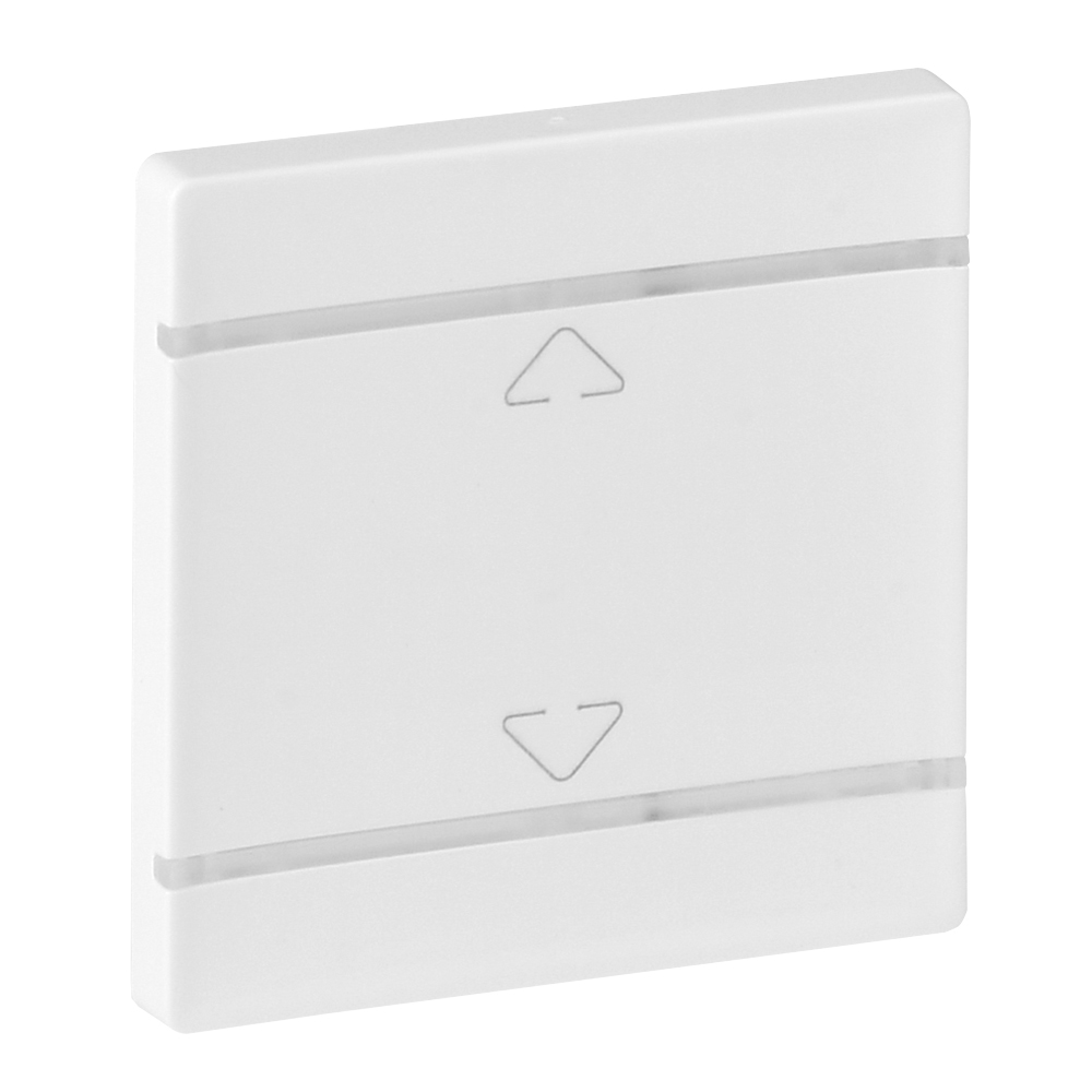Legrand Valena LIFE Бел MyHome Накладка для мех. BUS/SCS.С символом "Вверх-вниз".2 модуля