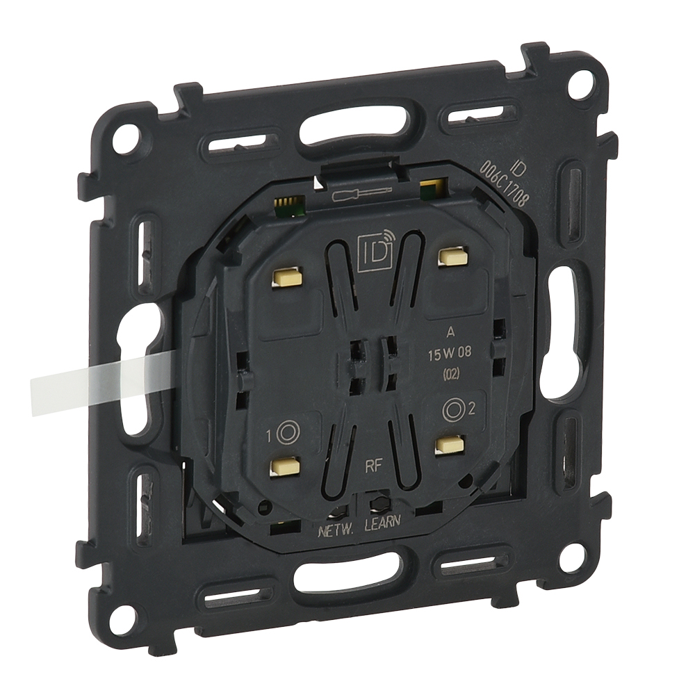 Legrand Valena IN'MATIC MyHome Play Zigbee. Радиоуправляющее уст.о двухклавишное для упр. Осв.м On/Off