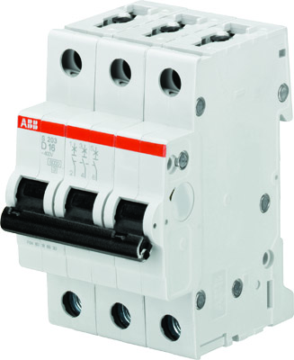 ABB Выключатель автоматический 3-полюсной S203M D8