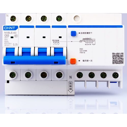 CHINT Диф. авт. выкл. NXBLE-63 4P C32 100mA тип AC 6kA (R)