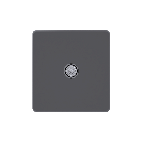 Systeme Electric Systeme Infinity Вулканический пепел Розетка телевизионная TV/FM 5-1000MГц