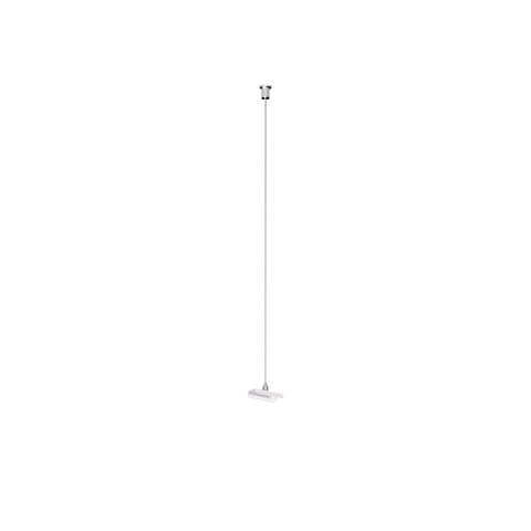 Denkirs TR2127-WH Механический подвес, для трека SMART, серия Base, IP20, 5м, белый, алюминий