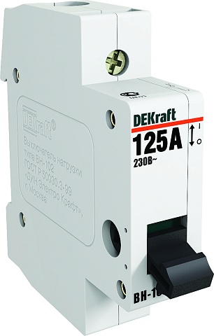 Dekraft Выключатель-разъединитель 1Р 32А ВН-102