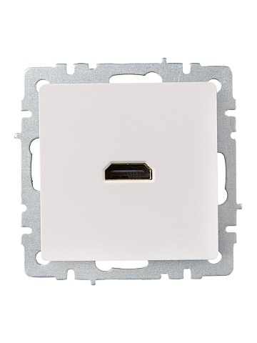 IEK BRITE Розетка HDMI РHDMI-0-БрЖ жемчуг