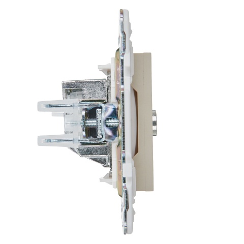 IEK SKANDY Бежевый Розетка TV оконечная SK-A12B
