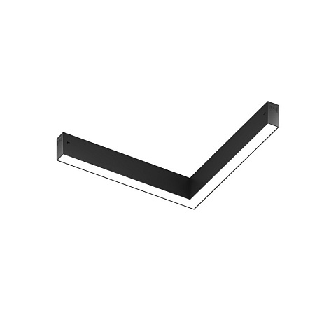 Denkirs DK8314-BK Линейный угловой светильник-коннектор SMART LINEAR ZigBee, 18 Вт, 2700–6500K, 120°, Ra90, 100–265VAC, алюминий, черный