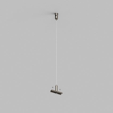 Denkirs TR5718-DN механический подвес, для трека Shine, серия Base, 48V DC, IP20, 2м, темный никель, алюминий