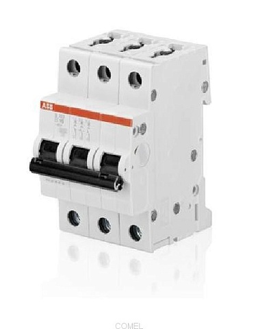 ABB Выключатель автоматический 3-полюсной SH203 B63