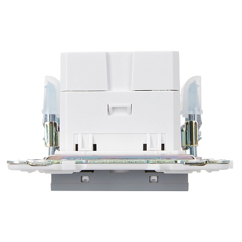 IEK SKANDY Серый Розетка USB A+A 3,1А SK-R15Gr