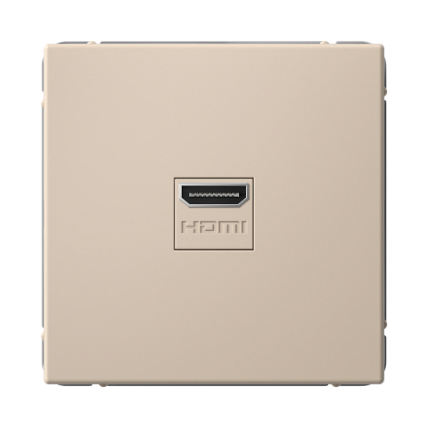 Systeme Electric ArtGallery Песочный Розетка HDMI, 16А, механизм