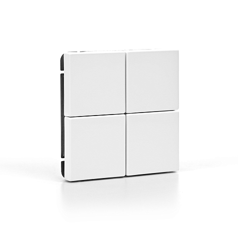 Systeme Electric ArtGallery Белый Выключатель 4-клавишный сценарный, сх. 1