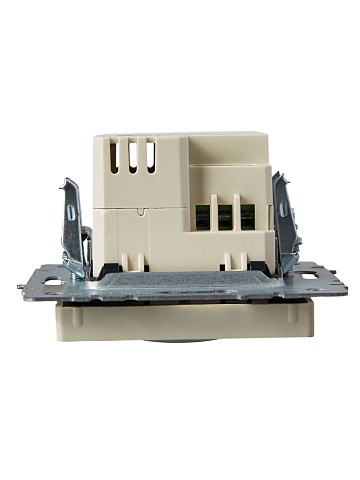 IEK BRITE BASE Бежевый Датчик движения ДС10-1-БрКр