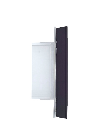 IEK BRITE Рамка 1-местная IP44 РУ-1-БрГ-44 графит