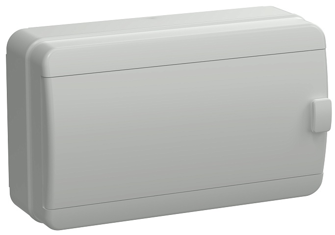IEK TEKFOR Корпус пласт. КМПн-12 IP65 сер. непрозр. дверь