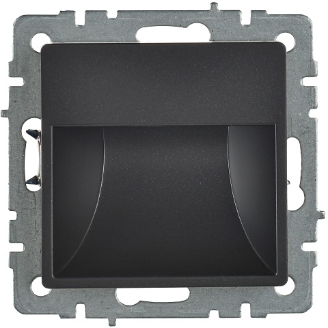 IEK BRITE Подсветка LED встраиваемая ПЛ20-БрЧ черн.