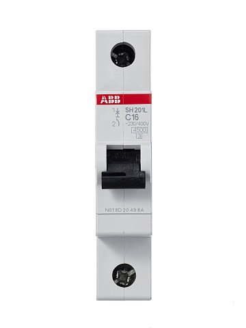 ABB SH201L C16 Выключатель автоматический 1-пол.