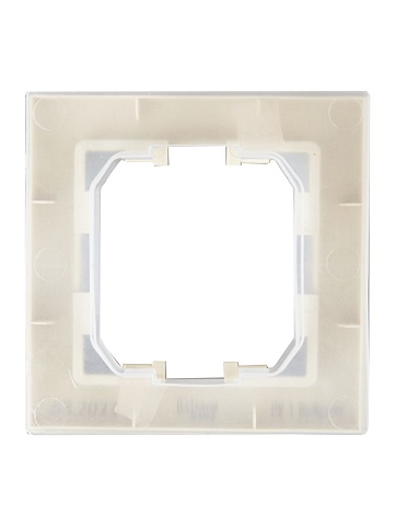 IEK BRITE Рамка 1-местная IP44Р У-1-БрКр-44 бежевый
