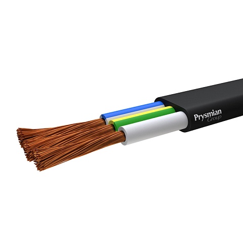 Провод бытовой ПГВВП 3x1,5 ГОСТ (Prysmian)