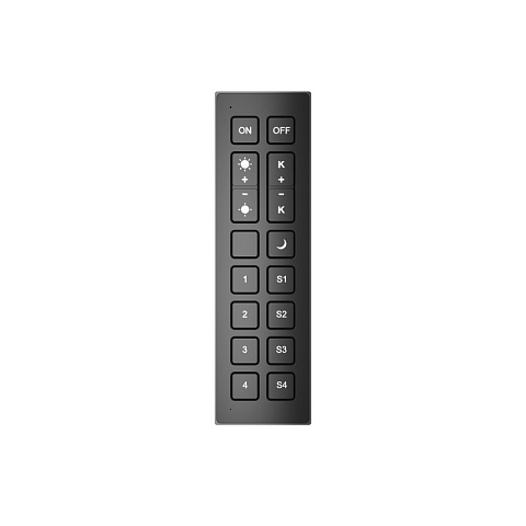 Denkirs DK7302-BK Пульт управления Zigbee, алюминий, черный