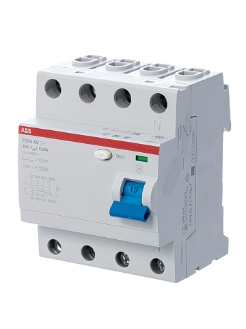 ABB F204AC УЗО 4P 100A 300mA (AC)
