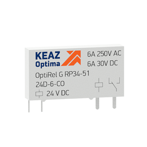 КЭАЗ Реле промежуточное OptiRel G RP34-51-60D-6-CO