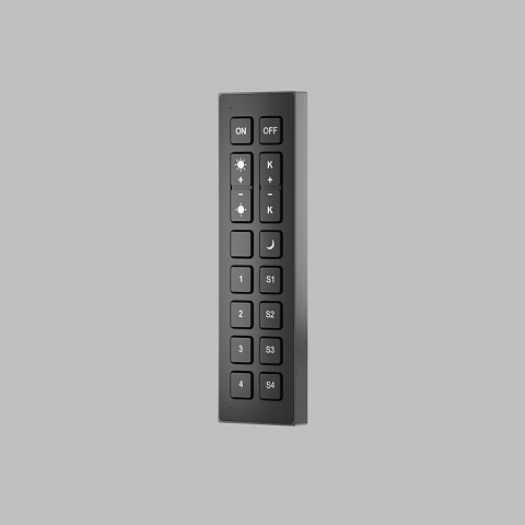 Denkirs DK7302-BK Пульт управления Zigbee, алюминий, черный