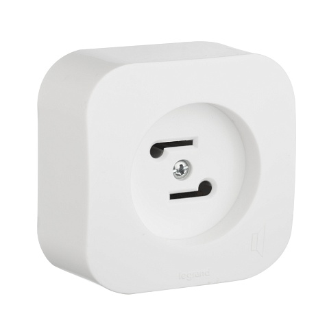 Legrand Quteo Бел Радио розетка