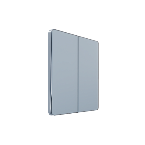 Systeme Electric Systeme Infinity Стальное небо Выключатель/Переключатель 2-клавишный, 10А