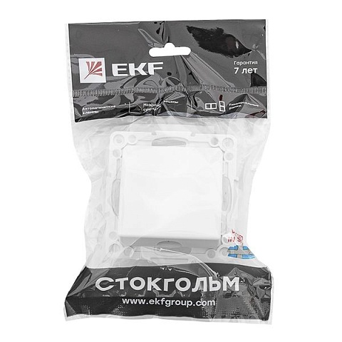 EKF PROxima Стокгольм Белый Кабельный вывод