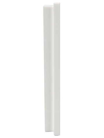 IEK BRITE DECOR Белый рифленый Рамка 2-м РУ-2-Бр