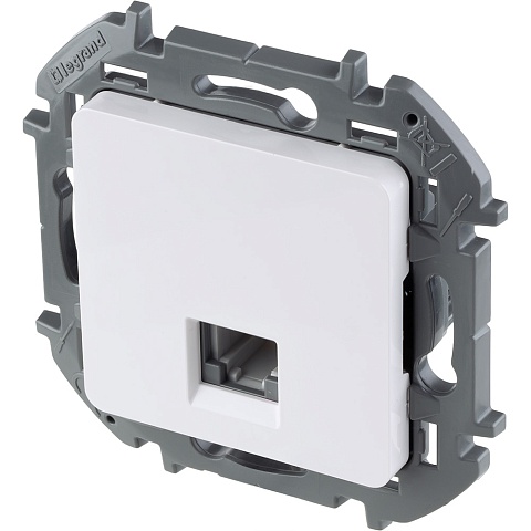 Legrand INSPIRIA Белый Телефонная розетка RJ11