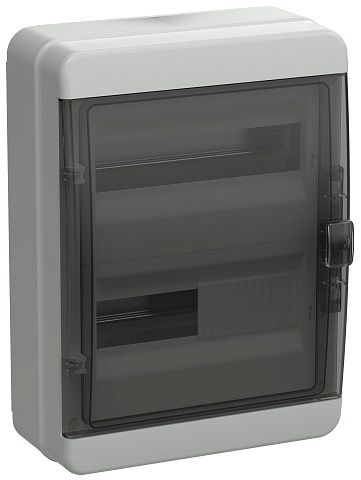 IEK TEKFOR Корпус пласт. КМПн-24 IP65 черн. прозр. дверь