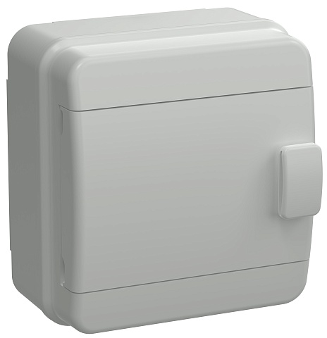 IEK TEKFOR Корпус пласт. КМПн-6 IP65 сер. непрозр. дверь