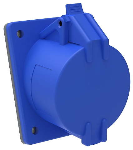IEK Розетка встраиваемая ССИ-423 32А-6ч/200-250В 2Р+PЕ IP44 MAGNUM