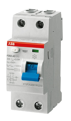 ABB F202A УЗО 2Р 80A 30mA (A)
