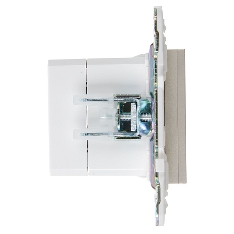 IEK SKANDY Шампань Розетка USB A+A 3,1А SK-R15Sh