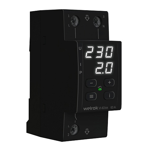 Welrok VI-63 bk Реле напряжения с контролем тока