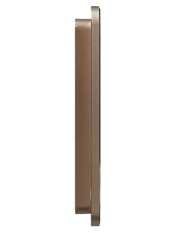 IEK BRITE DECOR Шампань металл. скругл.угол Рамка 4-м РУ-4-1-Бр RE AL