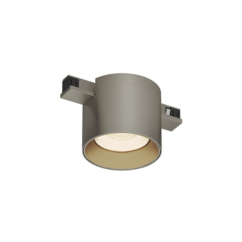 Denkirs DK5743-DN Светильник для трека SHINE SPOT со светодиодом, D70*H60, 48V DC, 8W, RA≥90, 3000K, IP20, темный никель, алюминий