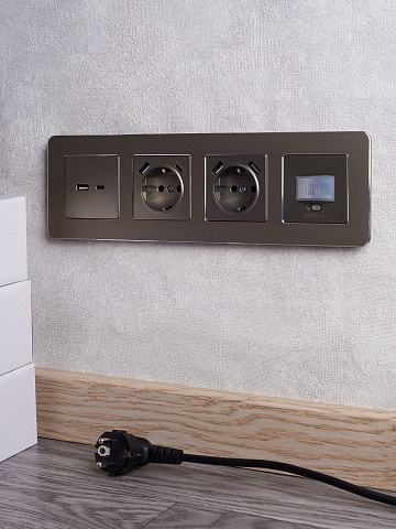 IEK BRITE Роз. USB A+C 18Вт РЮ11-1-БрШ шамп.