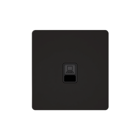 Systeme Electric Systeme Infinity Полярная ночь Розетка информационная RJ-45 кат.5e