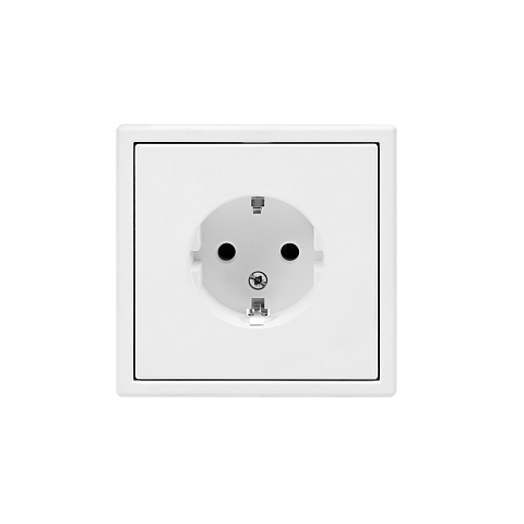 Systeme Electric ArtGallery Лотос Розетка с заземлением, 16А, механизм