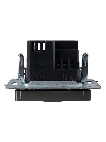 IEK BRITE BASE Сталь Датчик движения ДС10-1-БрС
