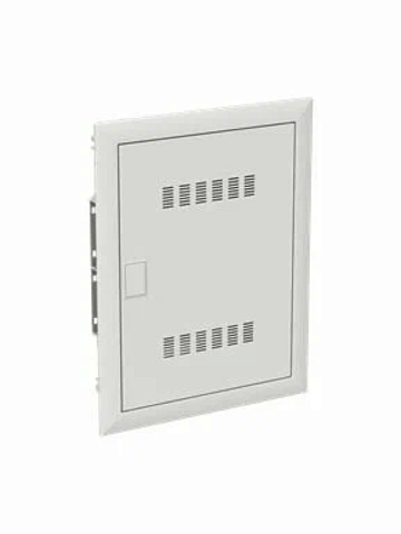 ABB UK620MVB Шкаф мультимедийный с дверью с вентиляционными отверстиями и DIN-рейкой (2 ряда) без розетки