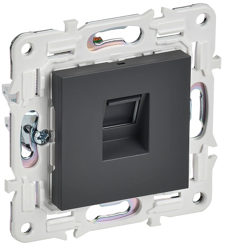 IEK SKANDY Титан Розетка компьютерная RJ45 кат.6 SK-K02T