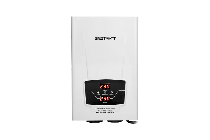 SMARTWATT Стабилизатор напряжения для газового котла AVR BOILER 1500RW