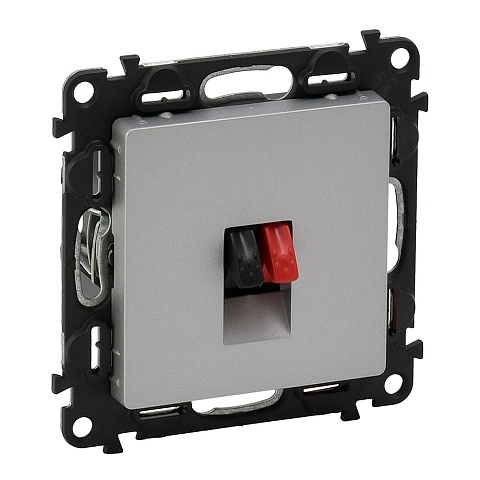 Legrand Valena LIFE DIY Алюм Аудиорозетка 1-ая